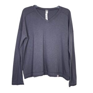 Vimmia Rib Panel V Neck Long Sleeve Top, XSmall